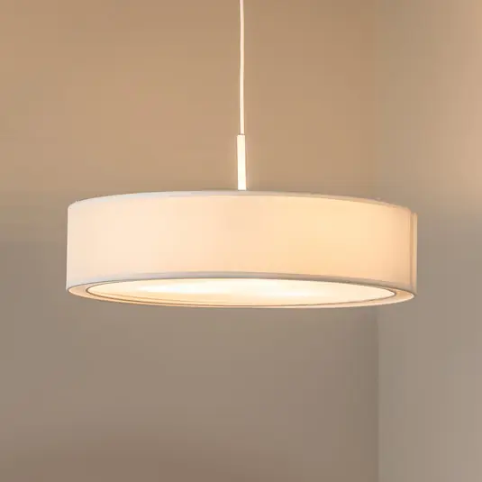 Horká Nabídka Závěsné světlo Mist, bílé, Ø 56 cm