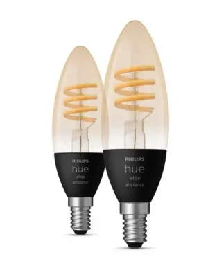 Philips Hue White Ambiance E14, 4,6 W, 350 lm, 2ks Originální