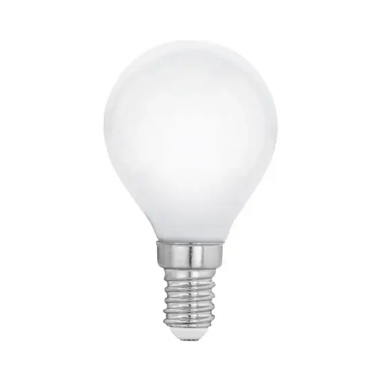 Novinka LED žárovka E14 P45 4 W, teplá bílá, opál
