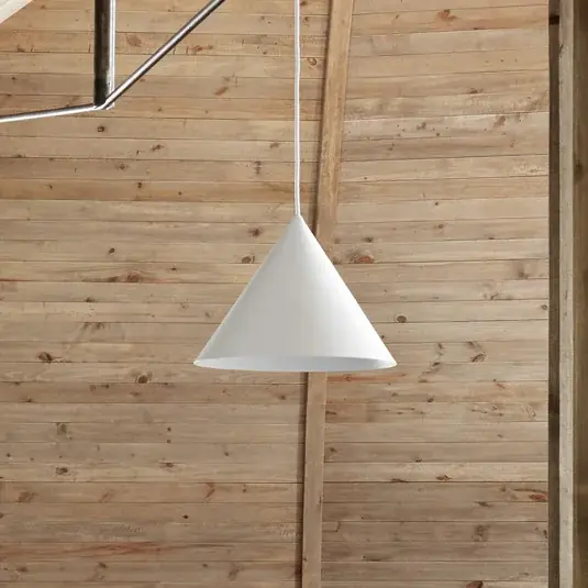 Objednat Nyní Závěsné svítidlo FRANDSEN Benjamin, Ø 46 cm, bílé