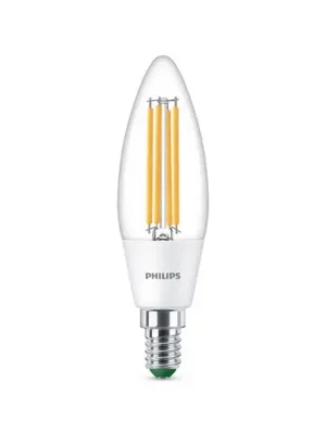 Philips LED svíčka E14 2,3W 485lm čirá 3 000K Speciální Cena