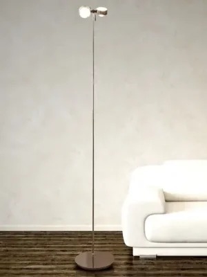 Koupit Online Flexibilní stojací lampa PUK FLOOR, matný chrom, 2 světla.