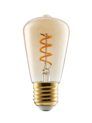 LED žárovka E27 4W ST48 2 000K Žárovka jantarová stmívající se Bezpečná Platba