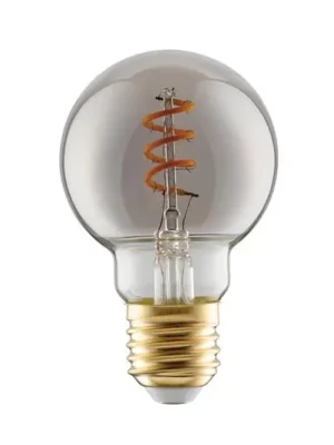 LED žárovka E27 4W G60 2 000K Vlákno kouřové stmívatelné Značkový