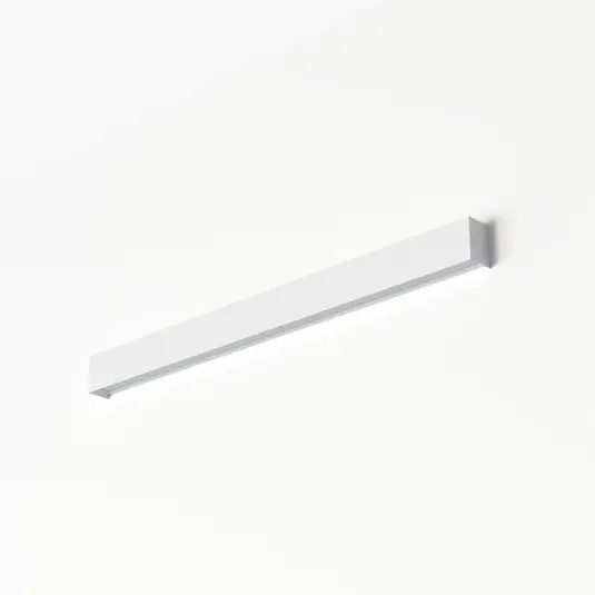 Nástěnné světlo Straight M, 92 cm, bílé Časově Omezené