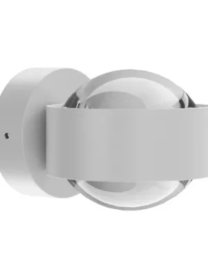 Přímo Od Výrobce Puk Mini Wall, G9, čirá skla, matná bílá