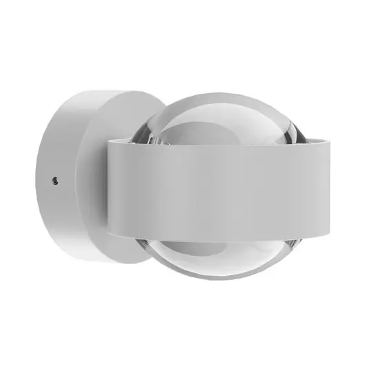 Přímo Od Výrobce Puk Mini Wall, G9, čirá skla, matná bílá
