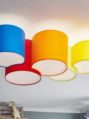 Akce Stropní světlo Mona pětilampové, vícebarevné