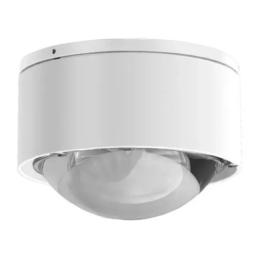 Reflektor Puk Mini One 2 LED, čirá čočka, matná bílá Levný