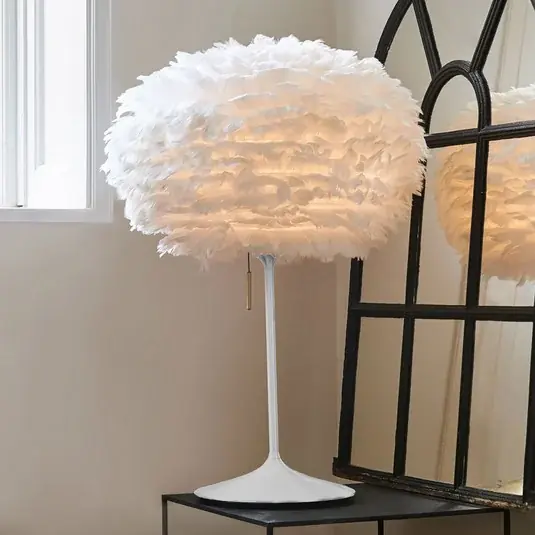 Super Cena UMAGE Eos medium stolní lampa bílá