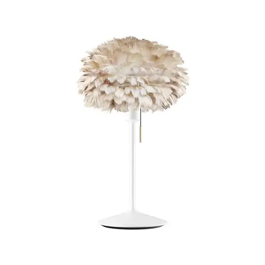 Kup Teď UMAGE Eos mini stolní lampa světle hnědá/bílá