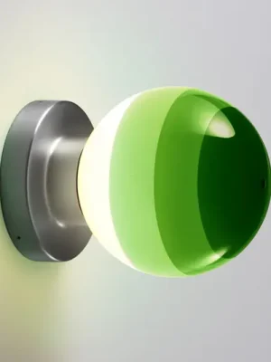 Sezónní Sleva MARSET LED nástěnné světlo Dipping Light A2, zelená/šedá