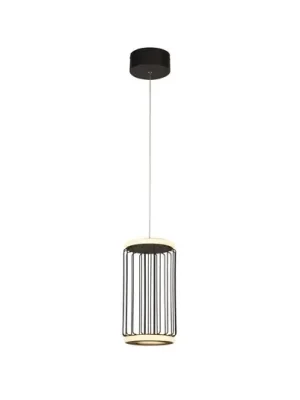 LED závěsné světlo Cage 1 zdroj, černá Tovární Cena