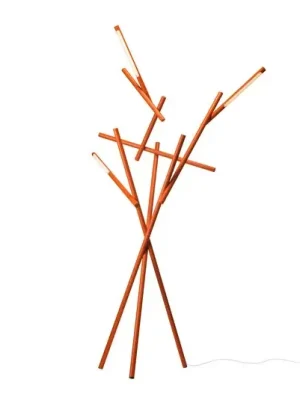 Nakupujte Hned Foscarini Tuareg LED stojací lampa, stmívač, oranž