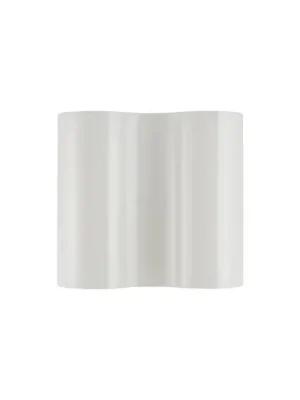 Foscarini Double nástěnné světlo ze skla, bílá Cenově Výhodný