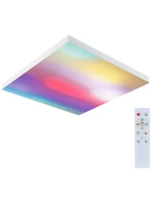 Autentický Paulmann Velora Duhový panel 45x45cm bílý RGBW