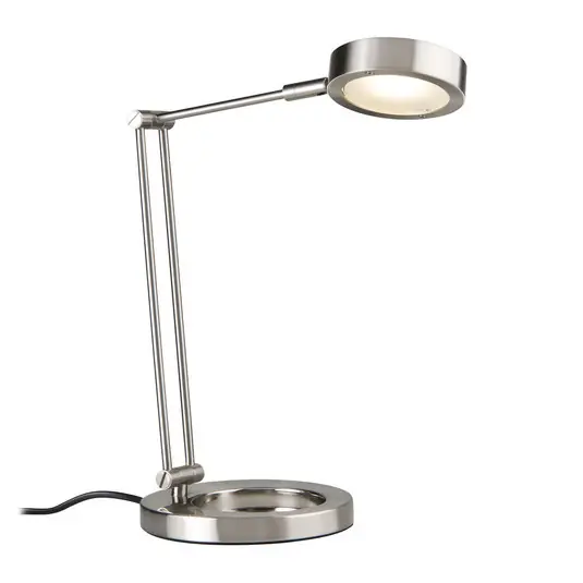 Zlevněný Paulmann Zed LED stolní lampa železo kartáčované