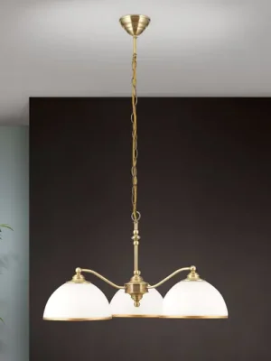Omezená Nabídka Závěsné světlo Old Lamp, řetězový závěs, 3 zdroje