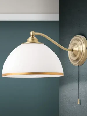 Nástěnné světlo Old Lamp s tahovým vypínačem Značkový