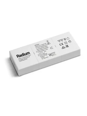 Odeslání Ihned Plochý LED ovladač Radium pro pásky 12W/24V