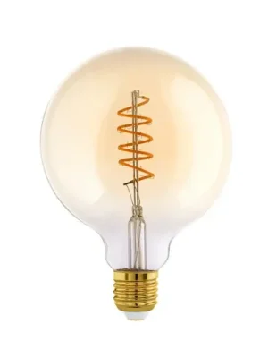 Výprodej LED žárovka globe E27 G125 4W 2 200K filament