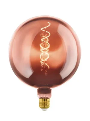 Rychlé Dodání LED globe G200 E27 4W 1 600K filament měď