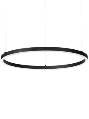 Ideal Lux LED závěsné světlo Oracle Slim Ø 90 cm černé 3 000 K Akce