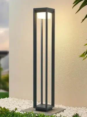 Vysoce Kvalitní Prios LED světlo na cestu Gamion, 90 cm, antracit, kov, IP54