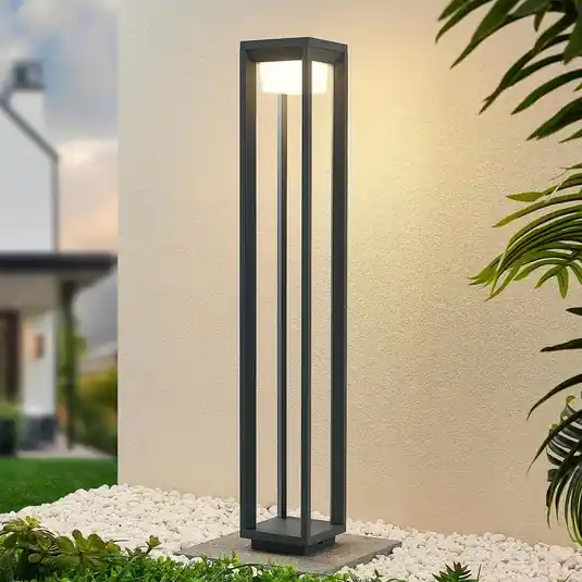 Vysoce Kvalitní Prios LED světlo na cestu Gamion, 90 cm, antracit, kov, IP54