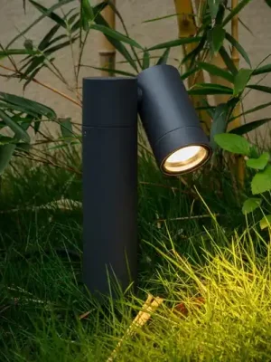 Expresní Doručení Zahradní bodové svítidlo PRIOS Tulimar, 1 žárovka, antracitová barva, IP65