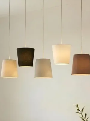 Autentický Lucande Thamila závěsné světlo, multicolor, hliník