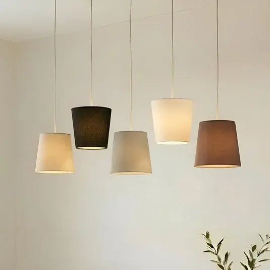 Autentický Lucande Thamila závěsné světlo, multicolor, hliník