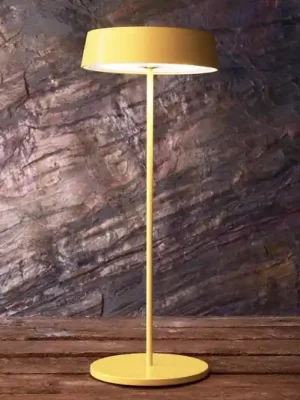 Speciální Cena LED stolní lampa Miram s baterií stmívatelná žlutá