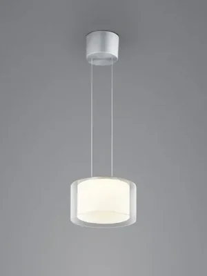 Závěsné svítidlo BANKAMP Grand Clear LED, 1fl, Ø 32 cm Aktuální
