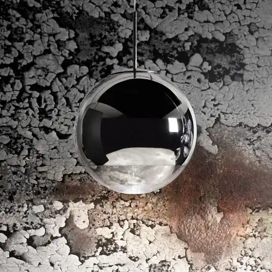 Tom Dixon Mirror Ball LED závěsné světlo Ø 25 cm chrom Sleva