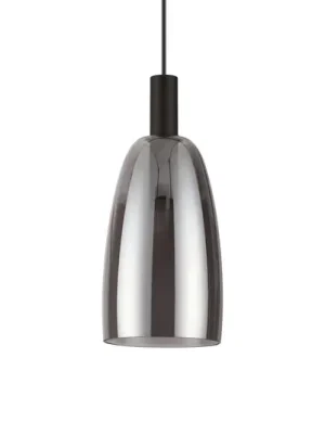Ideal Lux Coco závěsné světlo černá-šedá Ø 14cm Horká Nabídka