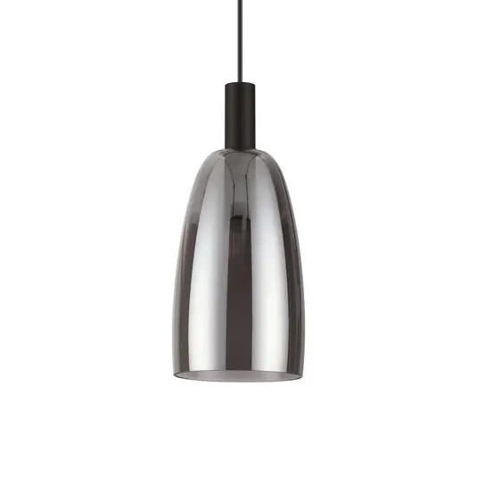 Ideal Lux Coco závěsné světlo černá-šedá Ø 14cm Horká Nabídka