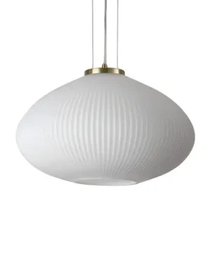 Závěsná lampa Ideal Lux Plisse Ø 45 cm Hit Sezóny