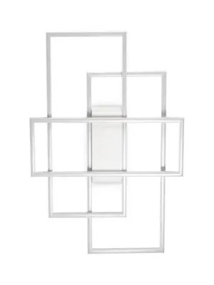 Oblíbený Ideal Lux Frame LED stropní světlo bílá 62,5x41cm
