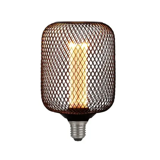 LED žárovka E27 Mesh 3,5W 1 800K černá Ověřený