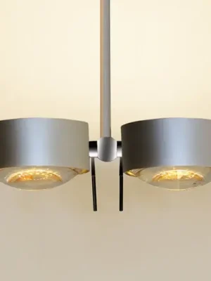Stropní svítidlo Puk Sides matný chrom 30 cm 2 světla G9 Ihned K Objednání