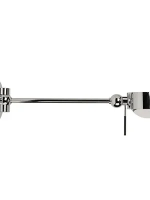 Expresní Doručení Puk Hotelová lampička na čtení, 28 cm, matný chrom, G9