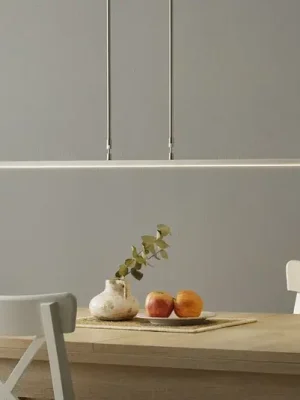 Zelena LED závěsné svítidlo, ocel, délka 122 cm, kov, CCT Aktuální