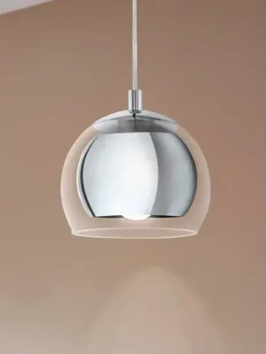 Závěsné svítidlo Rocamar 1-light v chromu Víkendová Akce