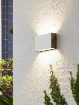 Arcchio LED venkovní nástěnné svítidlo Karline, 1060 lm, nerezová ocel, IP65 Levný