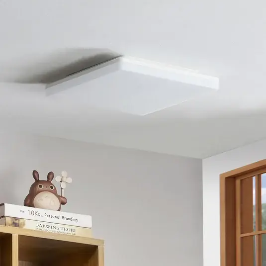 PRIOS Artin LED stropní svítidlo, senzor, hranaté, 28 cm Oblíbený