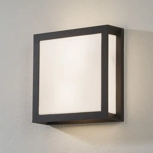 Venkovní nástěnné svítidlo Henry, antracit IP44 Must-Have