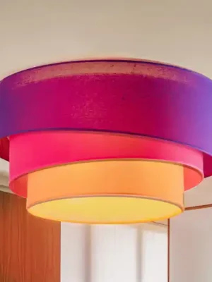 Euluna Trio Max deka, Ø60cm, fialová/růžová/oranžová Cenová Bomba