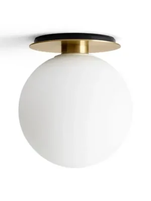 Audo LED stropní svítidlo TR Bulb, mosaz/bílá, stmívatelné Vysoce Kvalitní