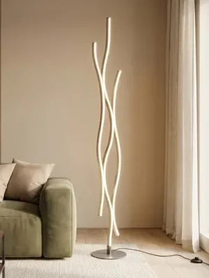 Odeslání Ihned Stojací lampa Blaze LED se stmívačem, CCT, hliník